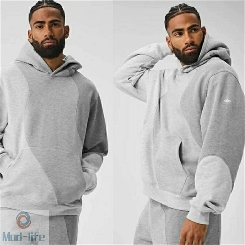 NEW ★ALO yoga★ ALO+JIN アロー 公式 ウェーブパーカー ベストセラーパーカー BTS JIN グローバルアンバサダー就任 Make Waves Hoodie ジン着用 おしゃれ スポーティー ウェア ヨガウェア スウェット ユニセックス スタイル オーバーサイズ 新色