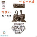 送料無料 水着 女の子 ベビー水着 女児 ワンピース セパレーツ ヘアバンド付き 子供用 こども みずぎ かわいい 赤ちゃん 73 80 90 100 110 120 130 レッスン スイムウェア ワンピースデザイン セパレート 海 ビーチ プール 可愛い ピンク(4)