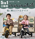 ランキング1位受賞|子供用三輪車 5in1 4WAY 押し棒付き ランニングバイク 1〜5歳 自転車 おもちゃ 乗用玩具 幼児用 軽量 可愛い キッズバイク お...