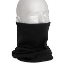 防寒ネックウォーマー ポーラーフリース ロスコ スヌード フリーサイズ 黒Rothco Polar Fleece Neck Warmer◇値引きクーポンと39ショップ限定条件クリアで送料無料