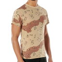 USA ミリタリーTシャツ 迷彩 砂漠デザート柄 メンズ ロスコアメリカ直輸入 ROTHCO CAMO T-SHIRTS 米軍 レプリカ仕様!◇39ショップ限定...