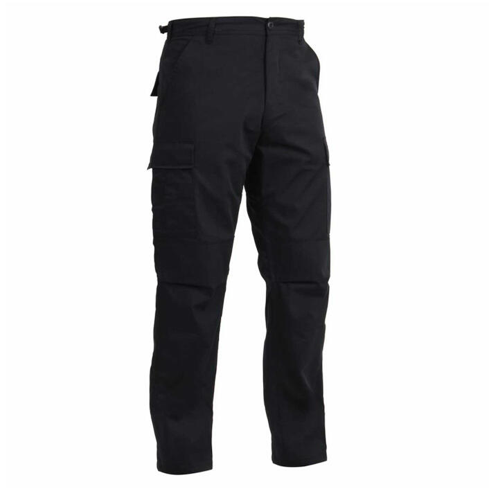 SWATモデル BDUパンツ ブラック ロスコRothco SWAT Cloth BDU Pants 米軍ファティーグ仕様ミリタリー【ポイント2〜10倍!3980円以上お買上送料無料】