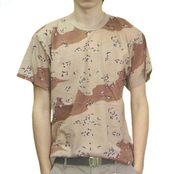 USA ミリタリーTシャツ 迷彩 砂漠デザート柄 メンズ ロスコアメリカ直輸入 ROTHCO CAMO T-SHIRTS 米軍 レプリカ仕様！◇30日は楽天カード払最大P10倍とクーポン値引