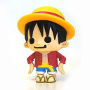 ONE PIECE(ワンピース) フィギュア ルフィー【良品USED】「ワンピース×パンソンワークス」 DXソフビフィギュア フリマ取引品 訳あり 中古!◇値引...
