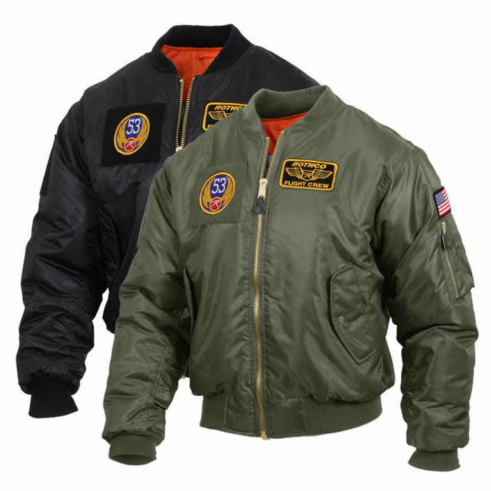 トップガン ミリタリー ma1 フライトジャケット ロスコ パッチ付き ROTHCO ULTRA FORCE MA-1 FLIGHT JACKET！◇値引きクーポンと39ショップ限定条件クリアで送料無料