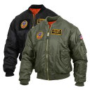 ロスコ ジャケット メンズ トップガン ミリタリー ma1 フライトジャケット　ロスコ パッチ付き ROTHCO ULTRA FORCE MA-1 FLIGHT JACKET！◇値引きクーポンと39ショップ限定条件クリアで送料無料