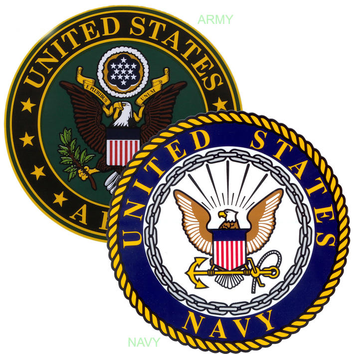 USA ミリタリー　米軍ロゴ　ステッカーロスコRothco US ARMY　Navy Seal Decal！◇値引きクーポンと39ショップ限定条件クリアで送料無料