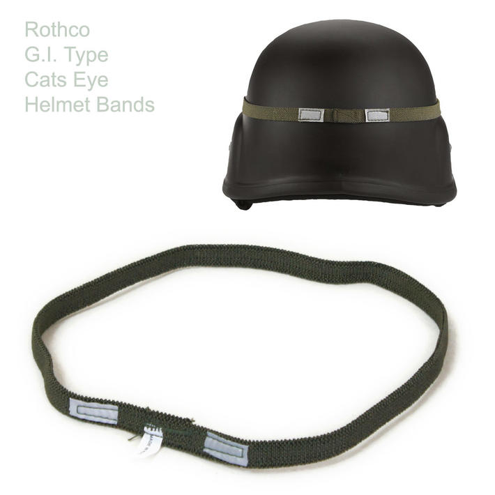 サバゲー キャッツアイ付　ヘルメットバンド　GIスタイルG.I. Type Cats Eye Helmet Bands！◇値引きクーポンと39ショップ限定条件クリアで送料無料