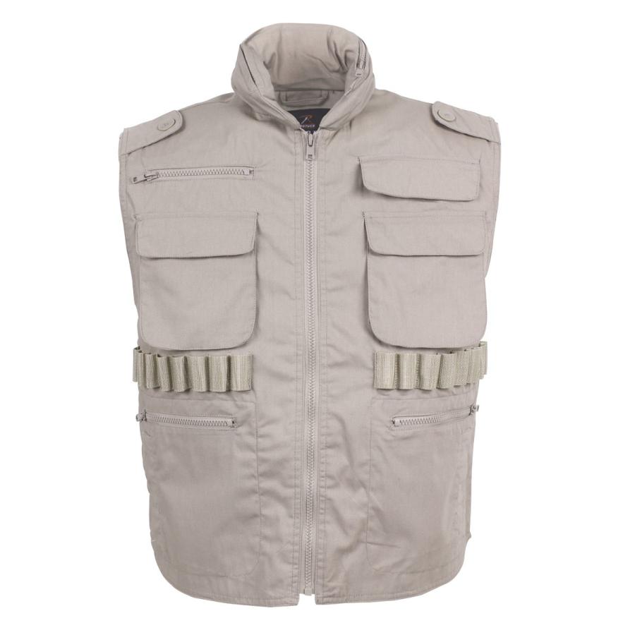 ロスコ ミリタリー レンジャーベスト カーキ サバイバル フィッシング チョッキROTHCO RANGER VESTS！◇値引きクーポンと39ショップ限定条件クリアで送料無料