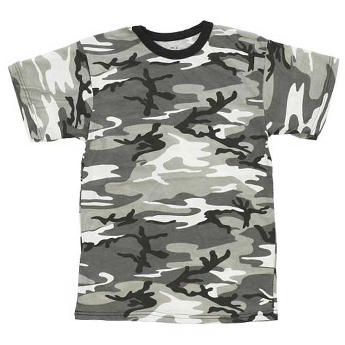 迷彩Tシャツ シティカモ ミリタリー キッズ ロスコ 子供 アメリカ直輸入 ROTHCO KID CAMO T-SHIRTS 米軍 レプリカ仕様！◇値引きクーポンと39ショップ限定条件クリアで送料無料