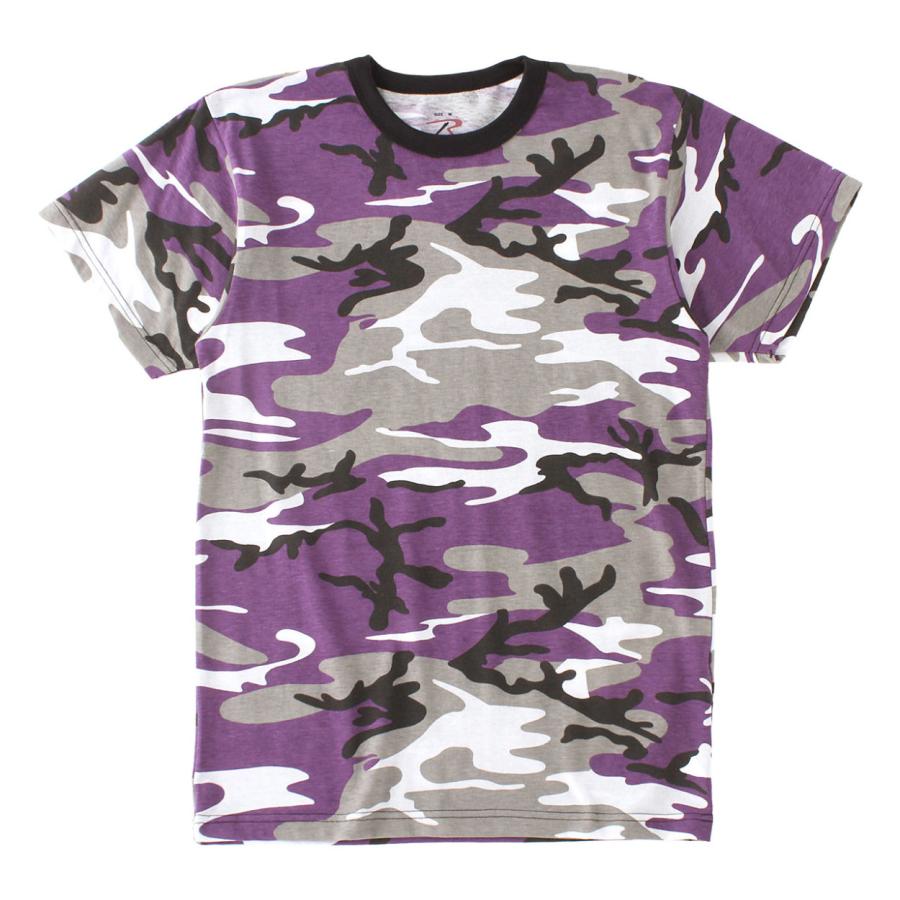 ロスコ キッズ 迷彩Tシャツ バイオレットカモ ミリタリー 子供Rothco Kids Camo T-Shirts アメリカ直輸入 ROTHCO KID CAMO T-SHIRTS 米軍 レプリカ仕様！◇値引きクーポンと39ショップ限定条件クリアで送料無料