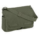 ロスコ ミリタリー 24 ジャック・バウアーモデル 16リットル メッセンジャーバッグ ODrothco Vintage Unwashed Canvas Mes...