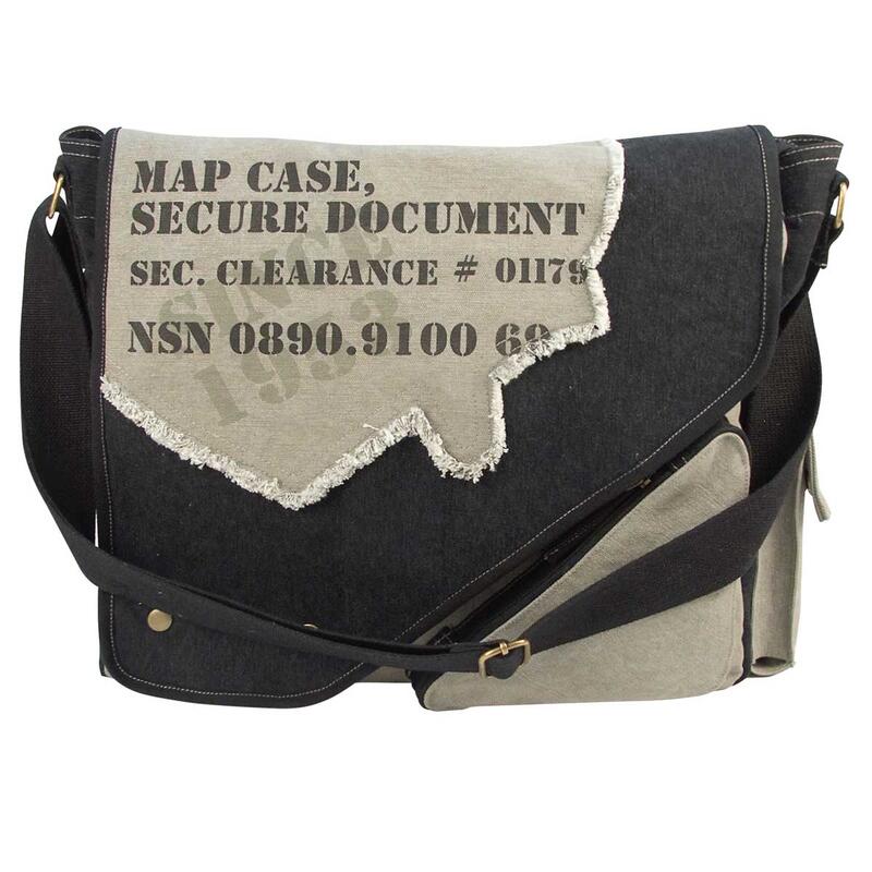 ヴィンテージツートーンマップケース...