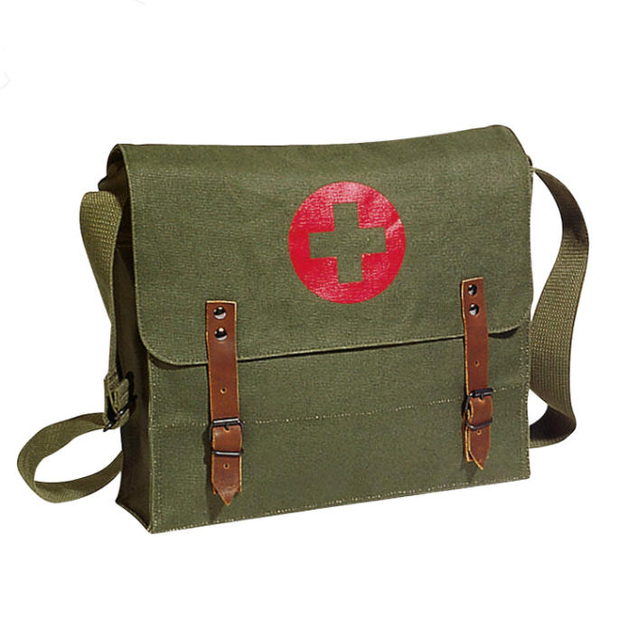 ロスコ 十字メディカル バッグ ミリタリー 7LショルダーBAGrothco NATO軍 MEDIC BAG 医療部隊バッグスタイル！◇値引きクーポンと39ショ..