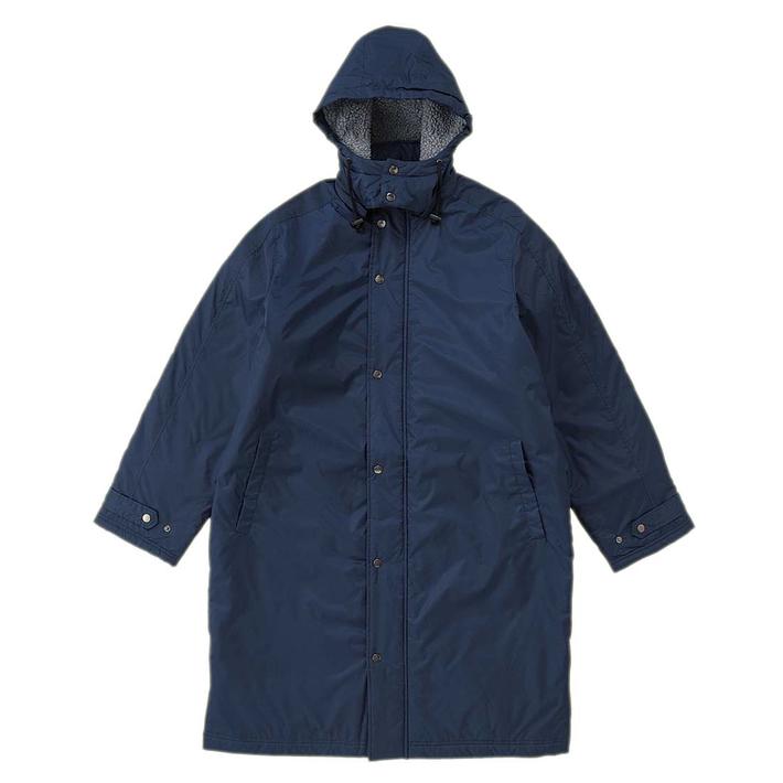 ロング丈ベンチコート裏ボア仕様 アクティブウエアサッカー キッズ レディース メンズサイズ 防寒コート フード 取り外し可!安売り サッカー 用品 セール