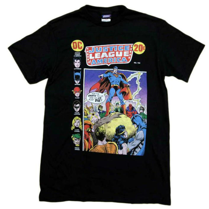 楽天エフ　スリーズィースーパーマン ジャスティスリーグ誕生 アメリカファースト DCコミックTシャツ映画 コミック 漫画 キャラクター ヒーロー！◇値引きクーポンと39ショップ限定条件クリアで送料無料