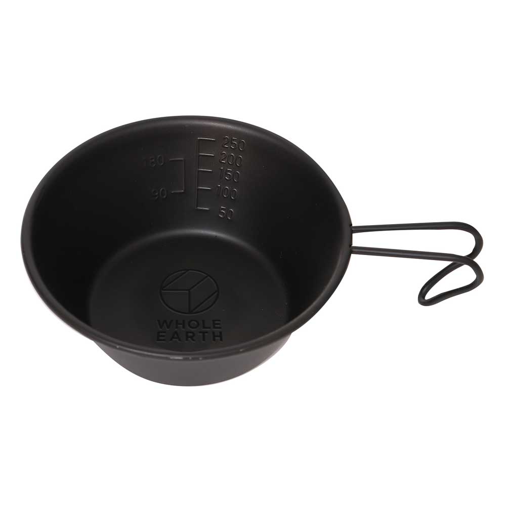 WE23DJ84 ホールアース シェラカップ 320ml ブラック WHOLE EARTH SIERRA CUP 320 BK