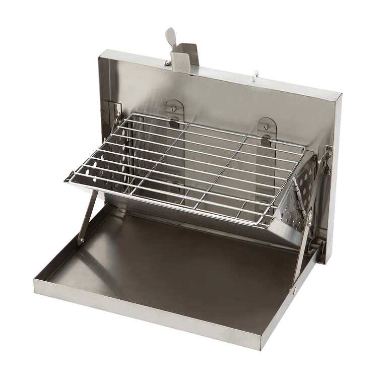 ラップトップ グリル ミニ カラー：シルバー 使用時サイズ：W40xD18.2xH19.2cm #WE2KDF01-2