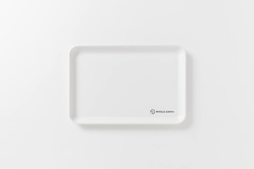 バイオサス トレイ カラー：ホワイト サイズ：W25×D17×H1.6cm #WE2LDJ23-WHT