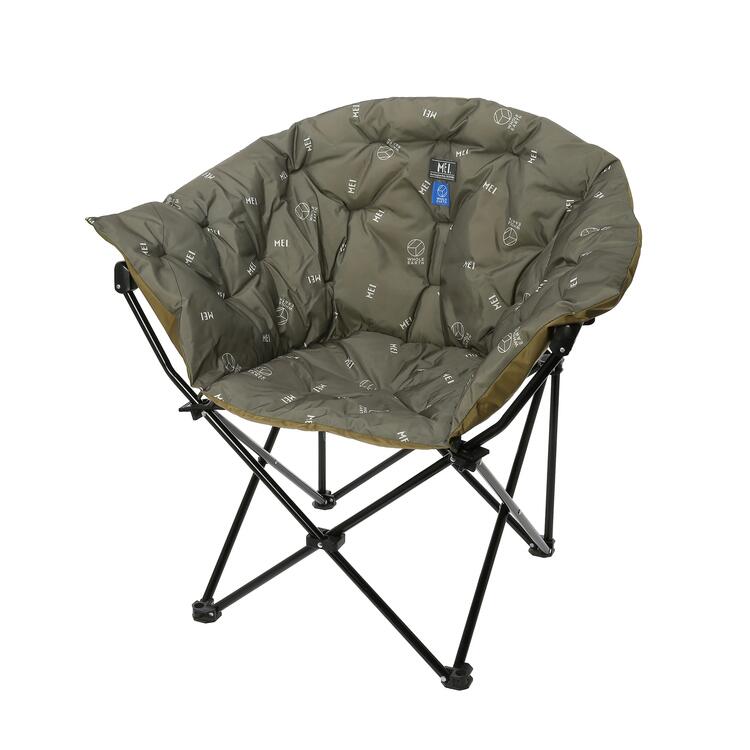 WHOLE EARTH メイ×ホールアース クラム チェア 使用時サイズ： 約 W85×D55×H86cm カラー：オリーブ #220023