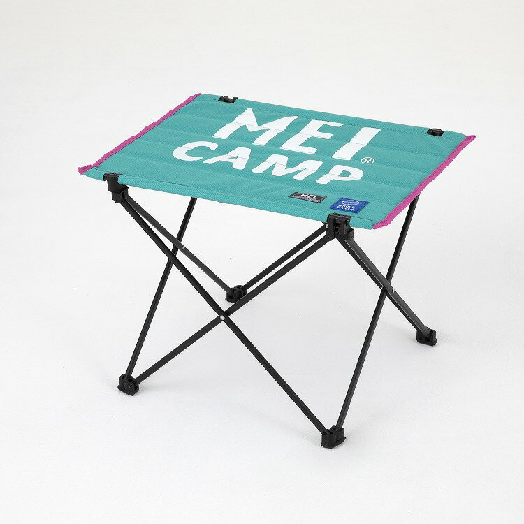 メイ×ホールアース コンパクト ラウールテーブル サイズ：約45×34×H33.5cm 使用時 カラー：マルチ #220017