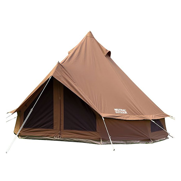 NEUTRAL OUTDOOR ニュートラル アウトドア TCテント3.0 NT-TE22 3～5人 ダークブラウン 50958