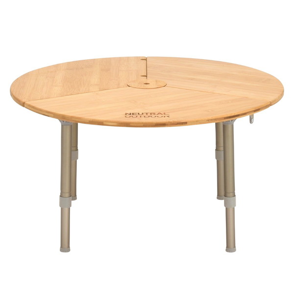 Neutral Outdoor バンブーラウンドテーブル ミニ NT-BT13