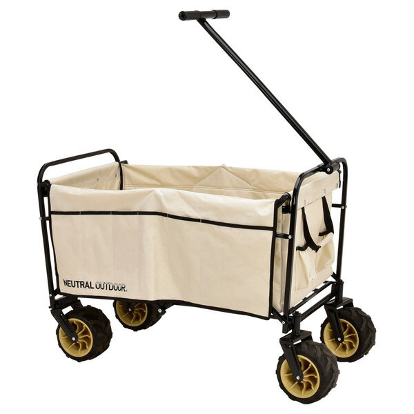 NEUTRAL OUTDOOR ニュートラル アウトドア オフロードキャリアワゴンIII NT-CW06 140L ベージュ 53645