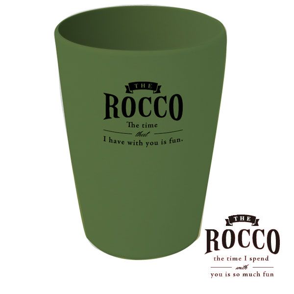 グローバルアロー global arrow ロッコ バンブータンブラー アウトドア食器 カーキ rocco roczzz