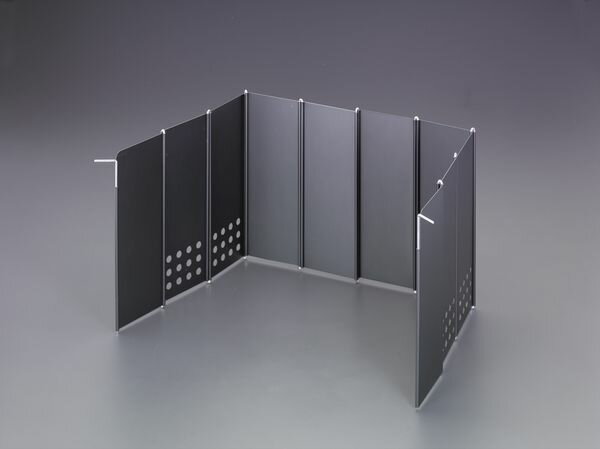 エスコ ESCO 950x263x400mm 風防 アルミ製 EA913LC-5