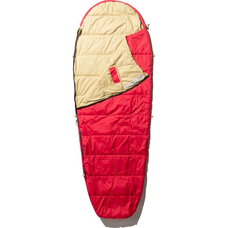 寝袋 エコトレイルシンセティック13 Eco Trail Synthetic 13 RH-REGサイズ TNFレッド×ヘンプ NBR42004 RH