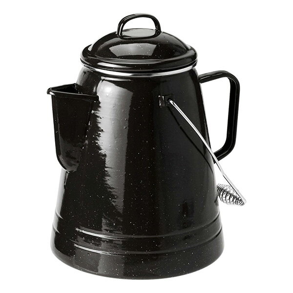 GSI ホウロウ コーヒーボイラー36CUP ブラック 11872008001036