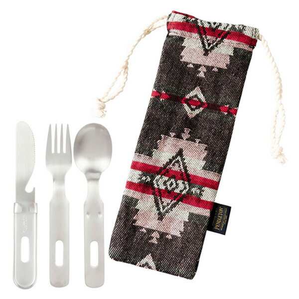 PENDLETON ペンドルトン カトラリーケース ウィズSFKセット フリー ロックポイントグレー 19802150783000