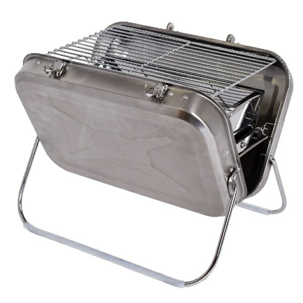 peace park スーツケース バーベキュー ケース ミディアム SUITCASE BBQ GRILL MEDIUM シルバー PP1010