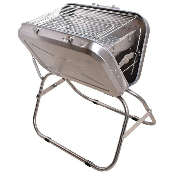 peace park スーツケース バーベキュー ケース ラージ SUITCASE BBQ GRILL LARGE シルバー PP1020