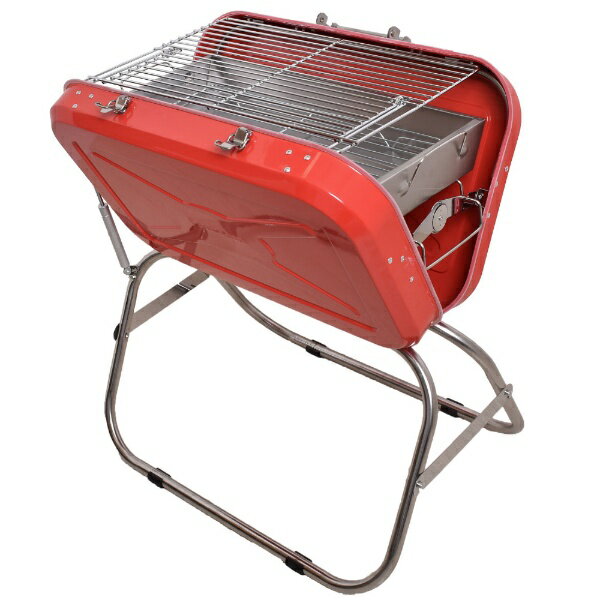 peace park スーツケース バーベキュー ケース ラージ SUITCASE BBQ GRILL LARGE レッド PP1022