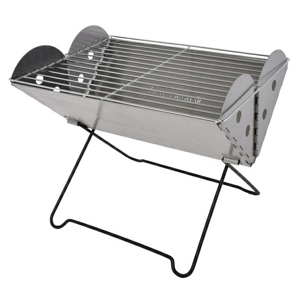 ピースパーク peace park バーベキューコンロ フラットグリル FLAT GRILL シルバー PP1050