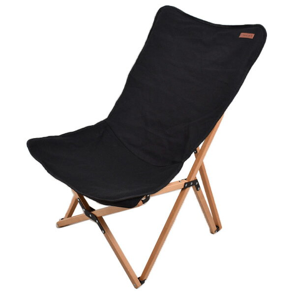 peace park フォールディング ウッドチェア ミディアム FOLDING WOOD CHIAR MEDIUM ブラック PP0422BK