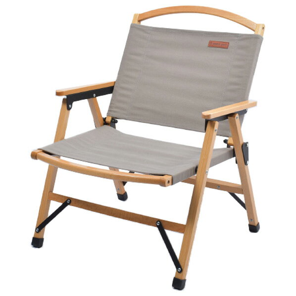 peace park ロー ウッドチェア LOW WOOD CHAIR グレー PP0441GR