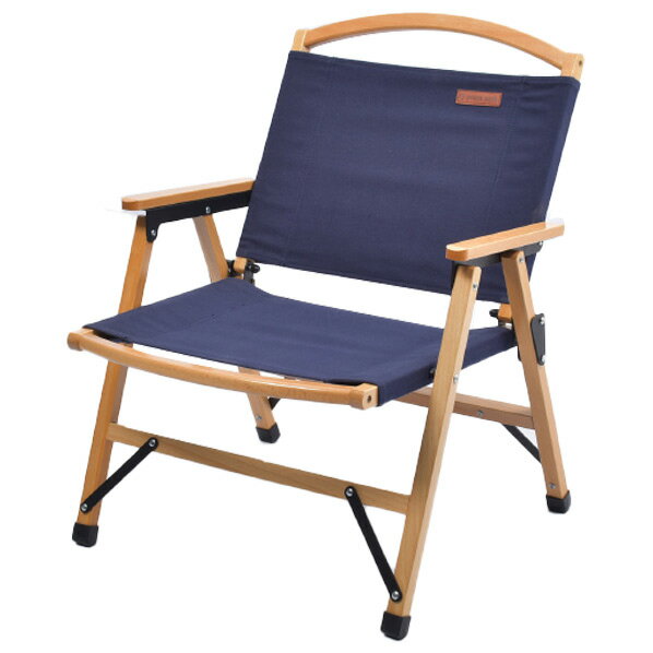 peace park ロー ウッドチェア LOW WOOD CHAIR ネイビー PP0445NV