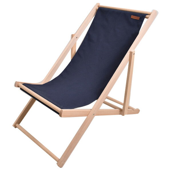 peace park ウッデン ビーチチェア WOODEN BEACH CHAIR ネイビー PP0465NV