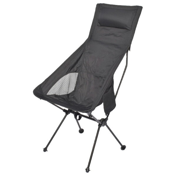 peace park ポータブル アルミチェア PORTABLE ALUMI CHAIR HIGH ブラック PP0530BK