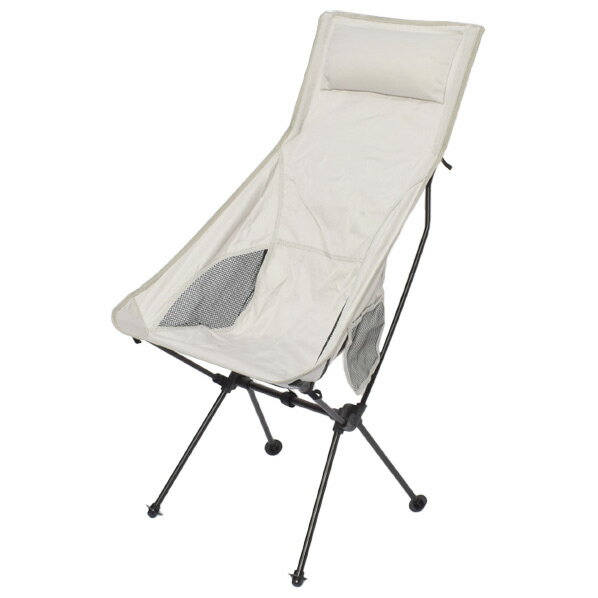 peace park ポータブル アルミチェア PORTABLE ALUMI CHAIR HIGH ライトグレー PP0534LG