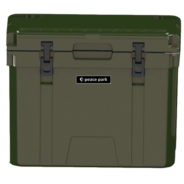 PEACEPARK クーラーボックス 55QT ROTOMOLDED COOLER BOX 約52L/カーキ