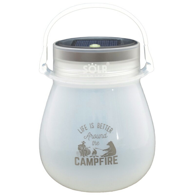 SOLR LANTERN ソーラーランタン SOLR LANTERN minipod Warm White LED 100ルーメン 電池式 CAMP FIRE SA451-SLR-7139