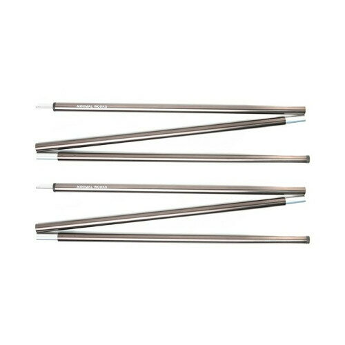 MINIMAL WORKS タープポール BLUEHOLE POLE SET 22 Gray/2ea