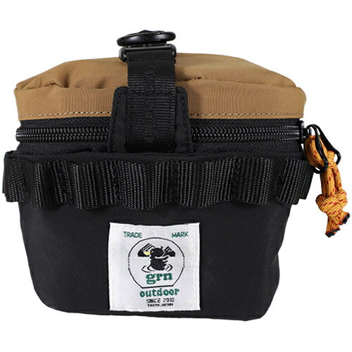 grn outdoor シェラカップケース SIERRA CUP CASE ブラック GO1476Q