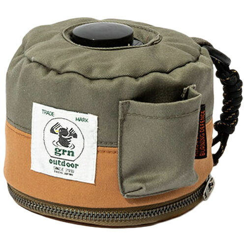 grn outdoor コンロ用収納袋 ヒアソビ キャンパーカバー 250 ver.2 HIASOBI CAMPER COVER 250 オリーブ GO2425Q