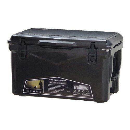 アイスエイジ ICE AGE クーラーボックス 45QT チャコール ILC045 CHC