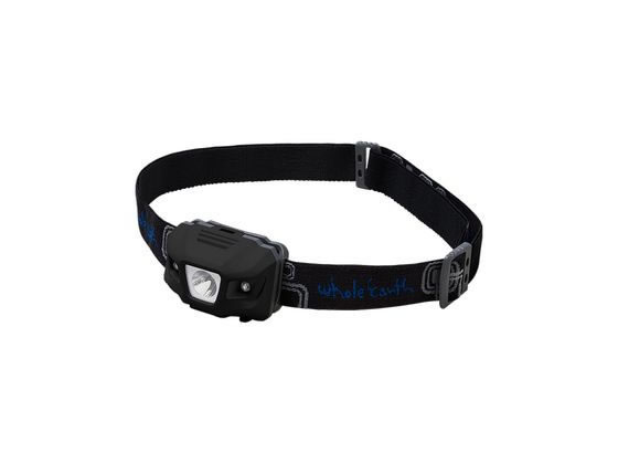 Whole Earth コンパクトウォータープルーフヘッドライト WES17F00-1102 BLK